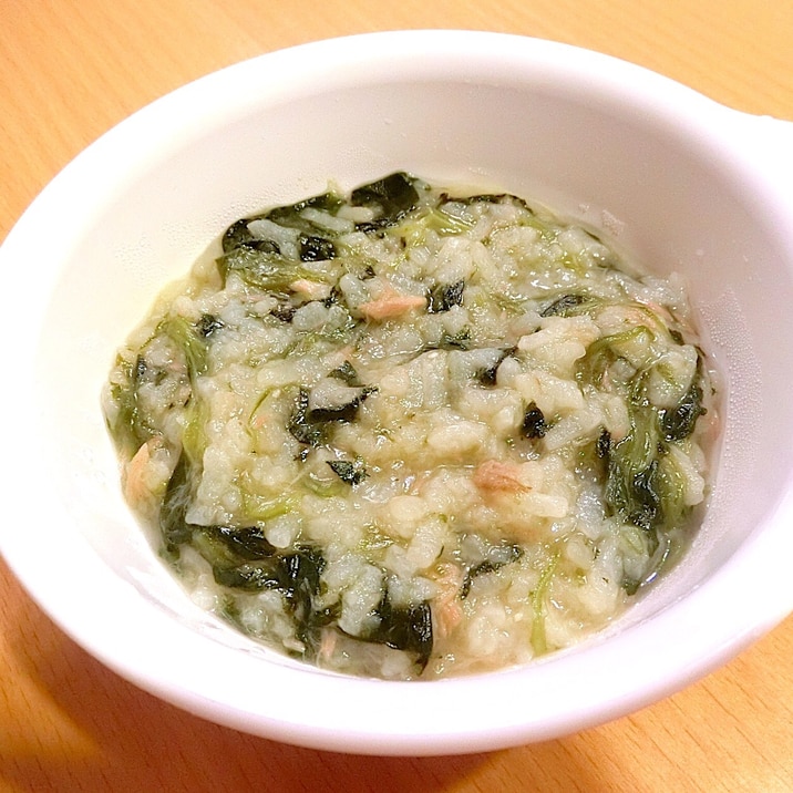 離乳食 中期 ほうれん草とツナのおかゆ レシピ 作り方 By 安くて 早くて 美味しい 楽天レシピ 離乳食 中期 ほうれん草とツナのおかゆ レシピ 作り方 By 安くて 早くて 美味しい 楽天レシピ
